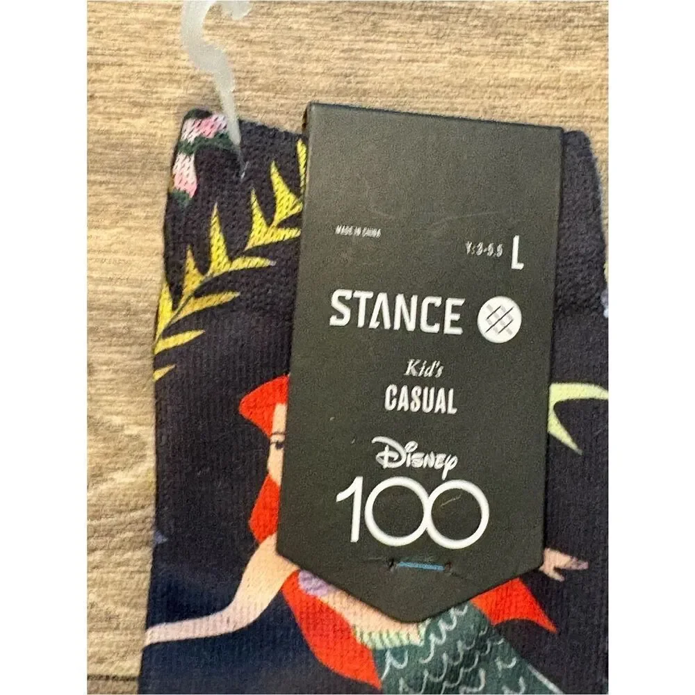 Stance x Disney The Little Mermaid Crew Socks - Youth Large